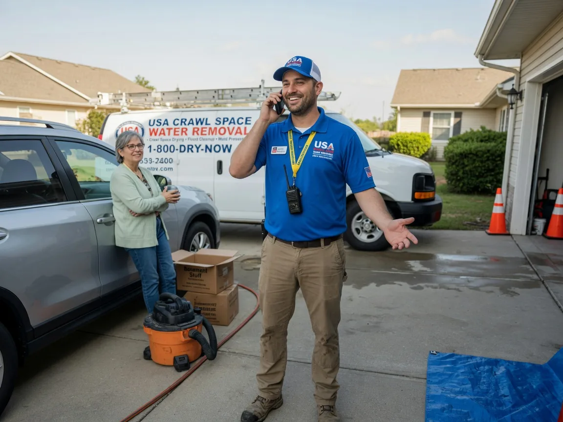 Crawl Space Water Removal Success, AR FAQs